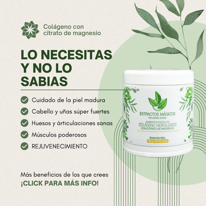 Colageno con Citrato de Magnesio